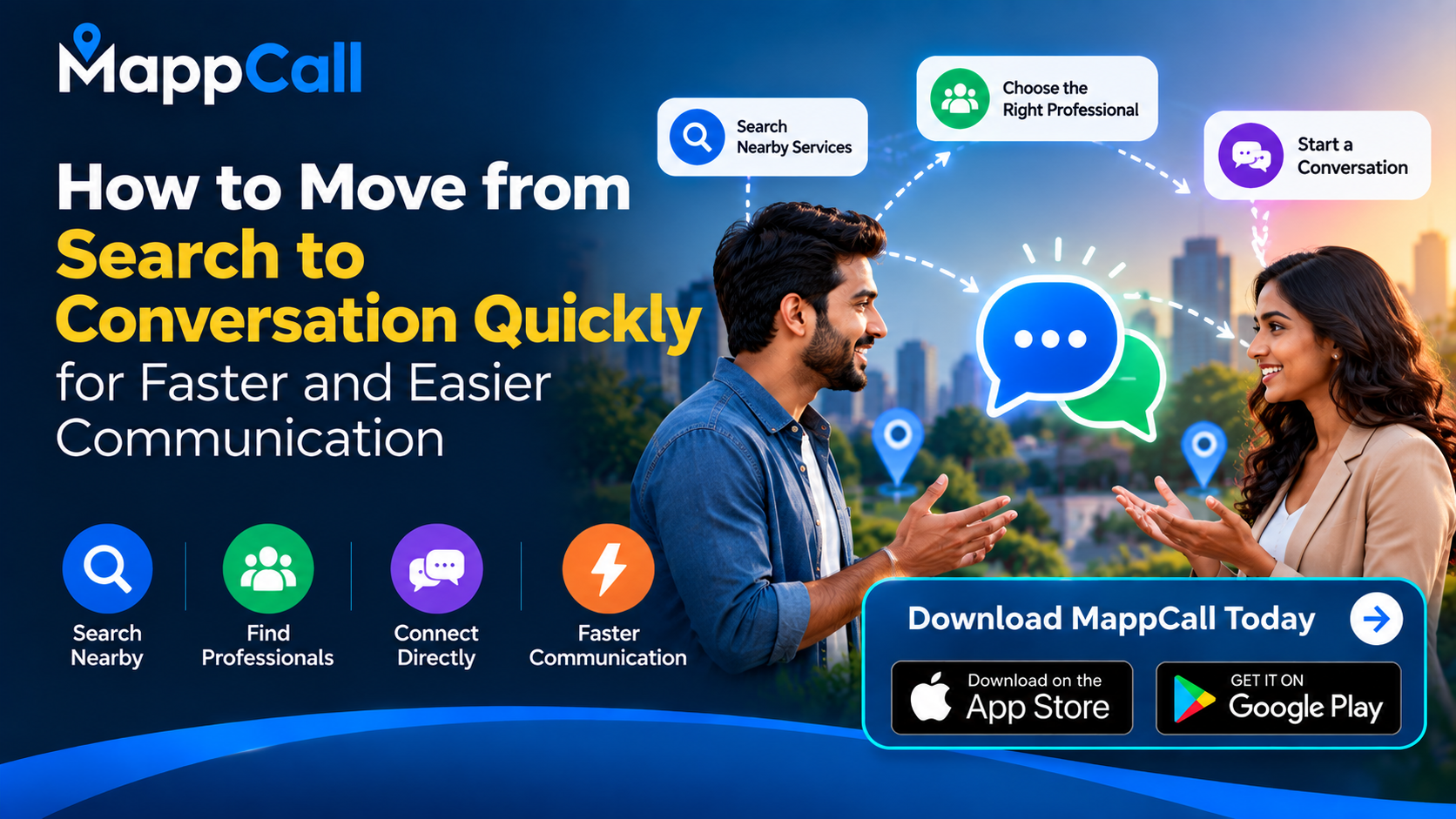 How to Move from Search to Conversation Quickly for Faster and Easier Communication