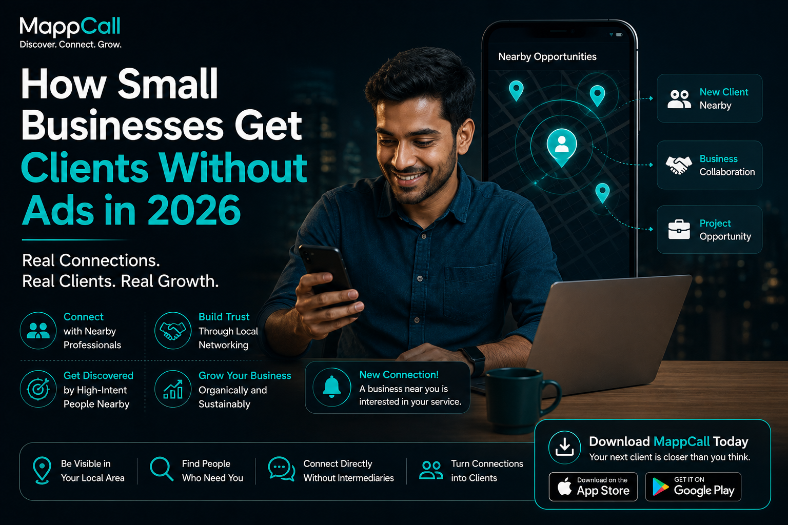 How Small Businesses Can Get Clients Without Ads in 2026