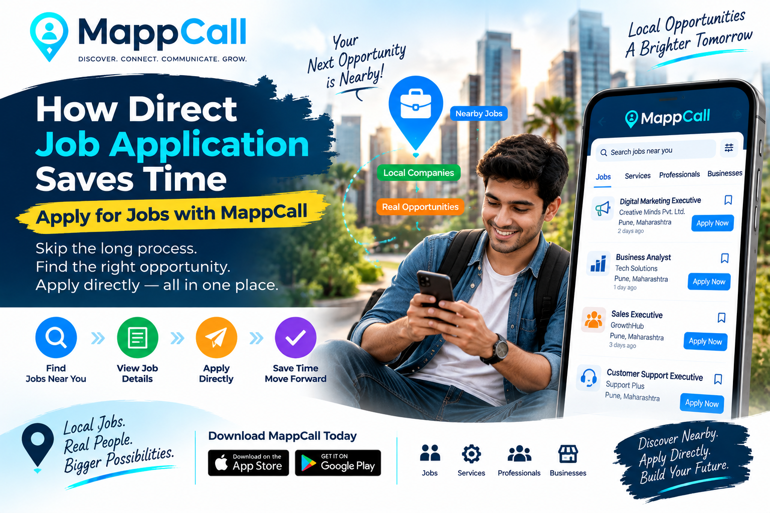 How Direct Job Application Saves Time - Apply for Jobs