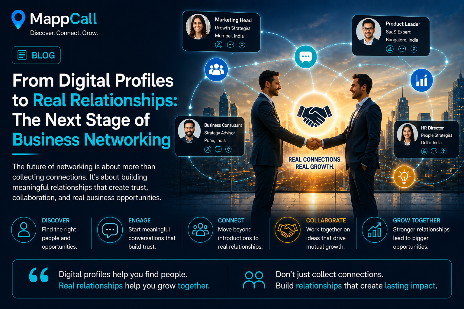 From Digital Profiles to Real Relationships: The Next Stage of Business Networking