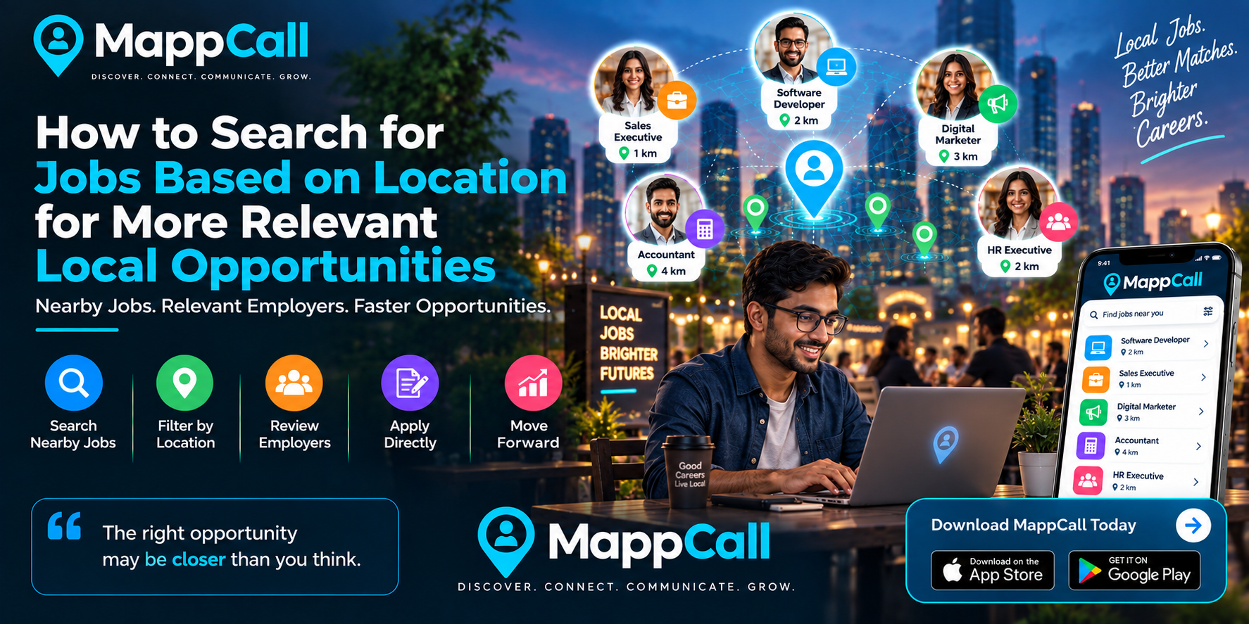 How to Search for Jobs Based on Location for More Relevant Local Opportunities