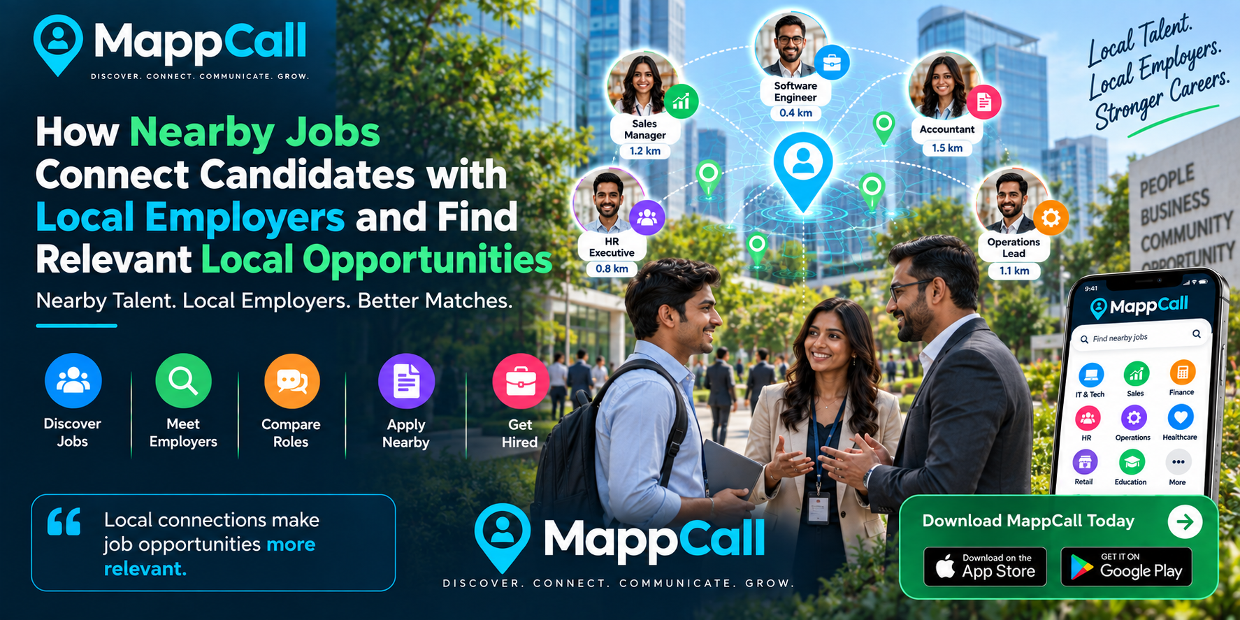 How Nearby Jobs Connect Candidates with Local Employers and Find Relevant Local Opportunities