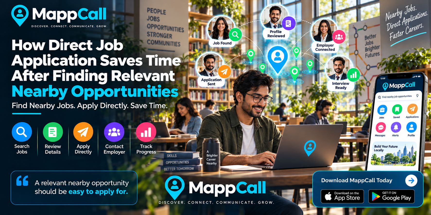 How Direct Job Application Saves Time After Finding Relevant Nearby Opportunities