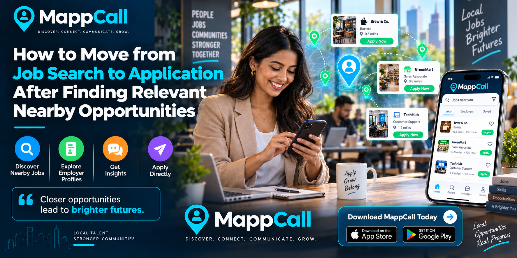 How to Move from Job Search to Application After Finding Relevant Nearby Opportunities