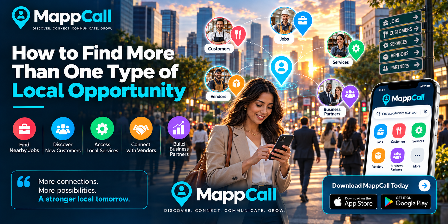 How to Find More Than One Type of Local Opportunity