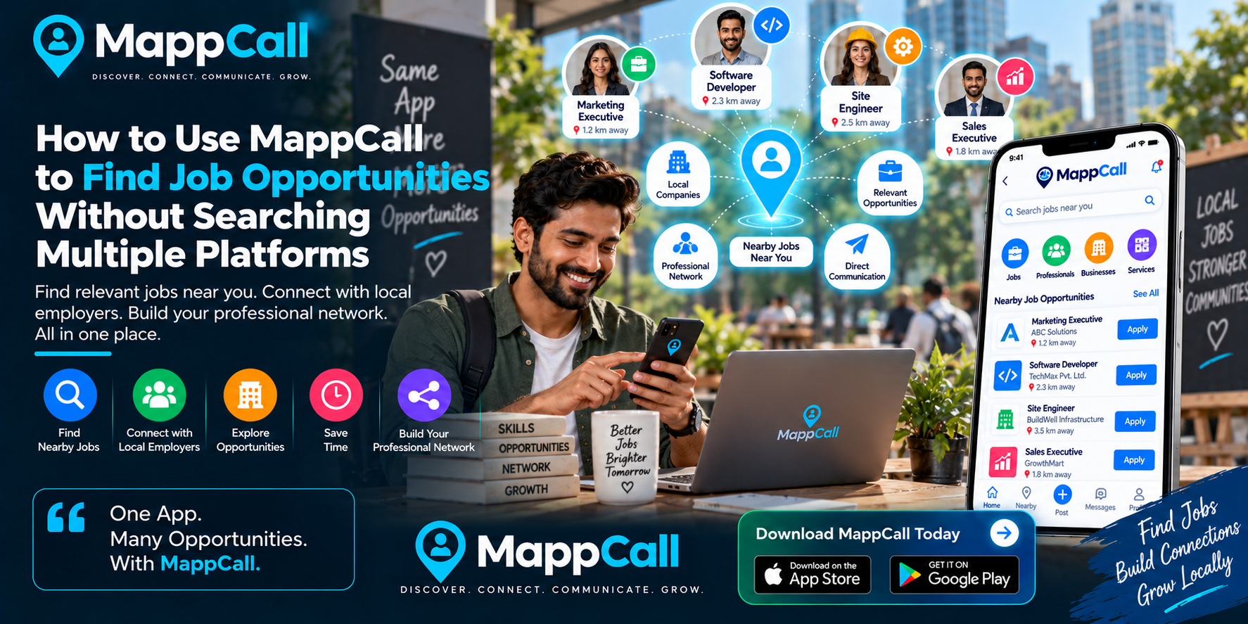 How to Use MappCall to Find Job Opportunities Without Searching Multiple Platforms