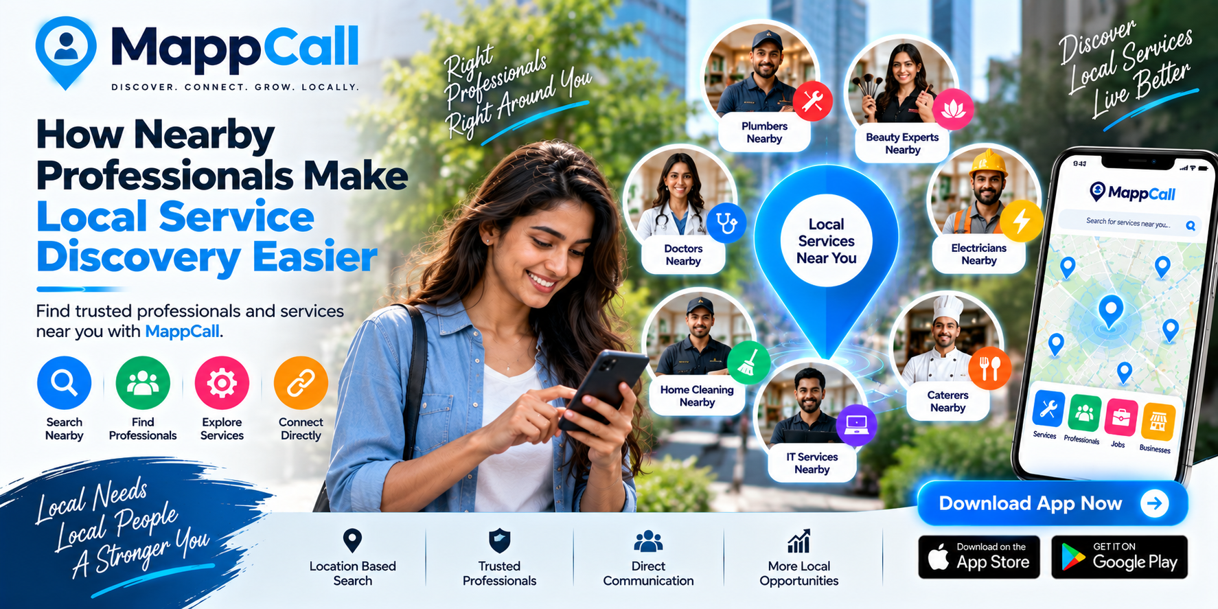 How Nearby Professionals Make Local Service Discovery Easier