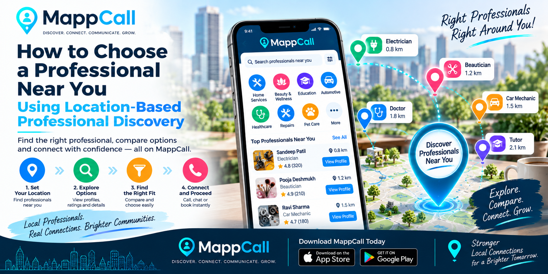 How to Choose a Professional Near You Using Location-Based Professional Discovery