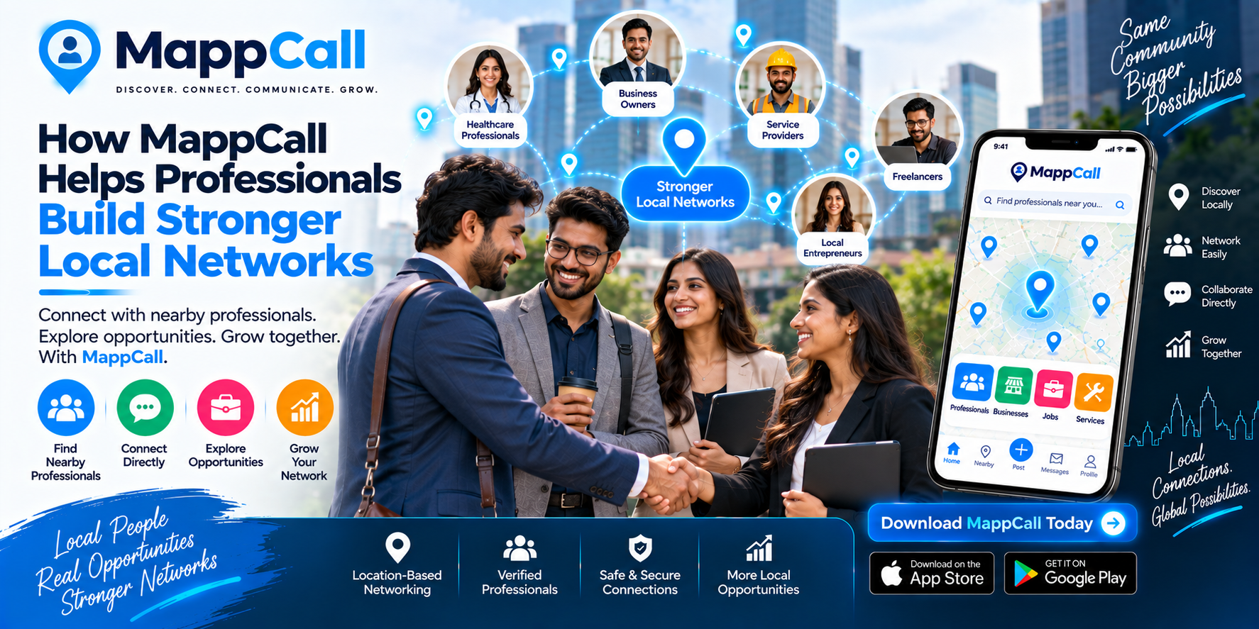 How MappCall Helps Professionals Build Stronger Local Networks