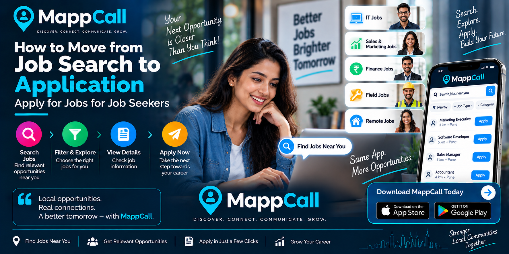 How to Move from Job Search to Application - Apply for Jobs for Job Seekers